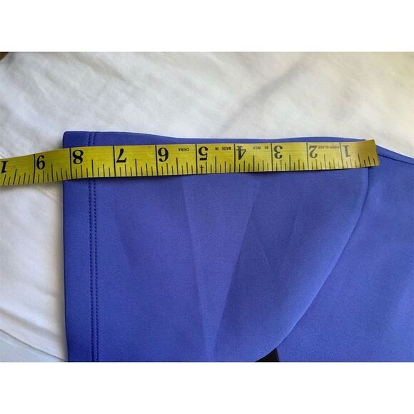 Metaphor‎ Women's Plus 3X Blue Colorblock Knee Length Dress Casual - Picture 10 of 14